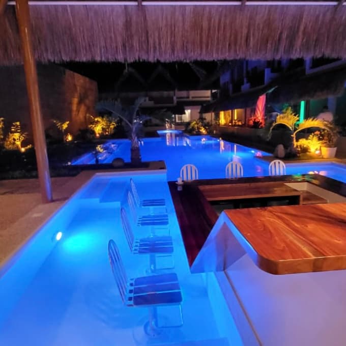 Poolside Evenings